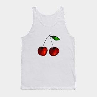Cherry - Two Cherries - Cherry Twin Tank Top